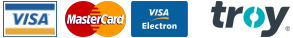 Visa, Mastercard, Visa Electron, Troy
